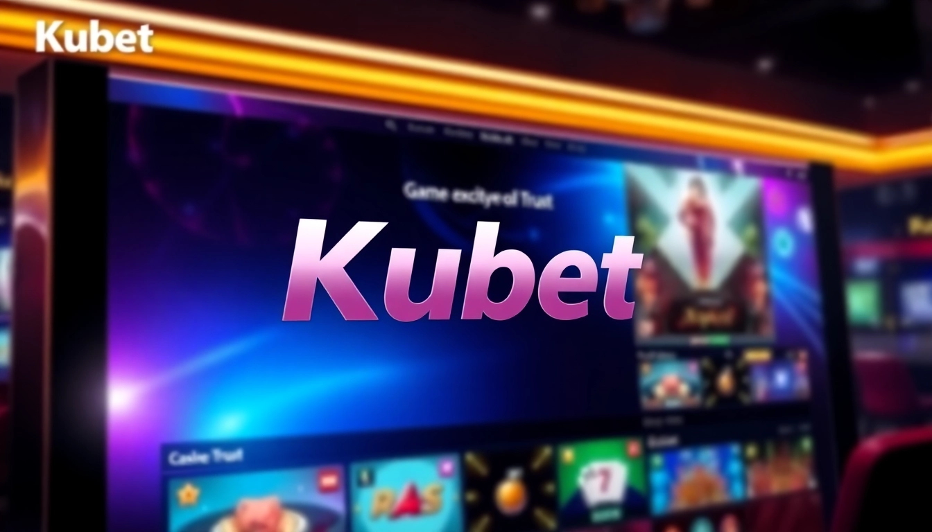 Kubet online casino platform showcasing engaging games and secure betting environment, inviting users to play.