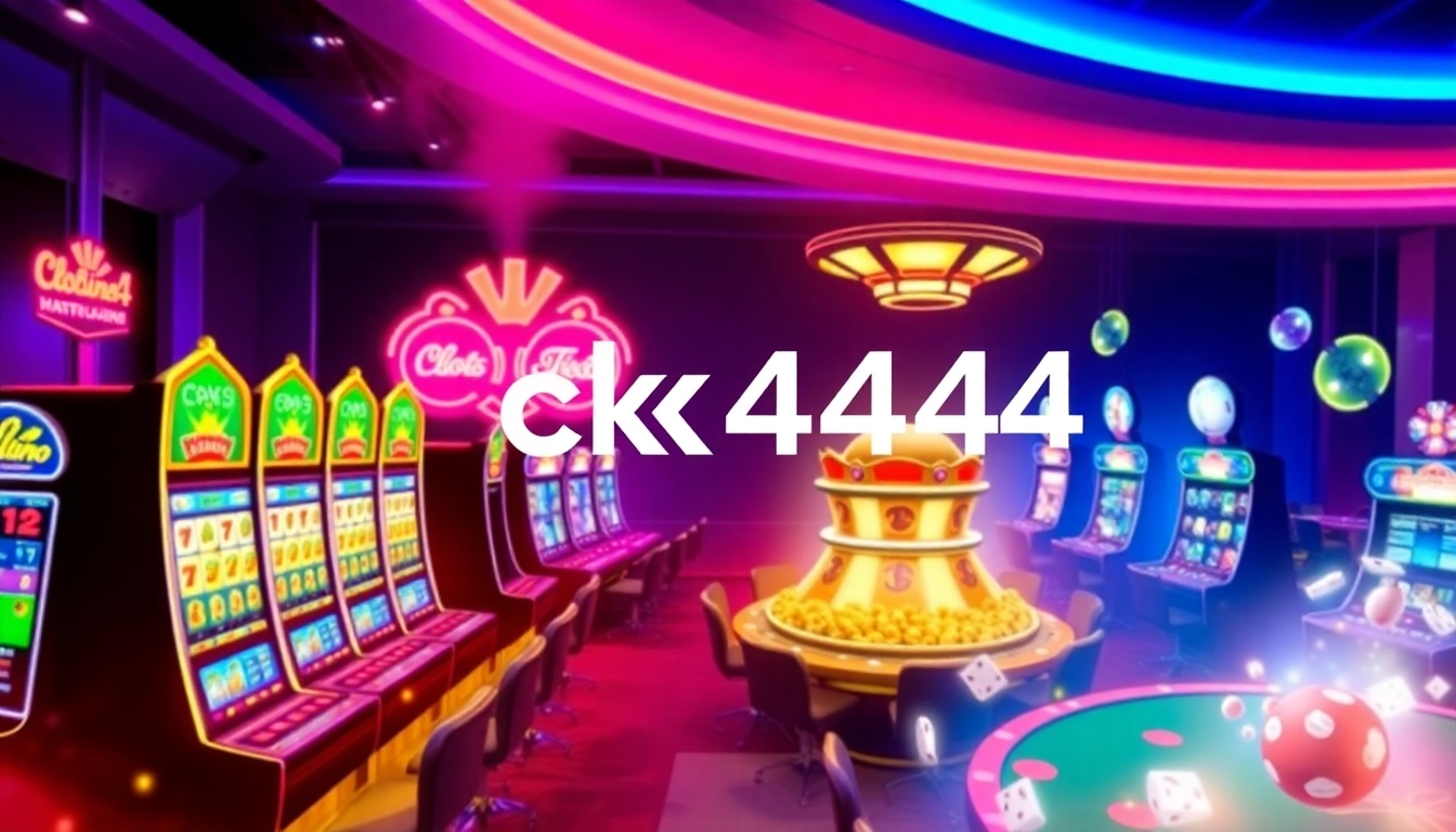 Engaging ck4444 online gaming platform interface showcasing slot games, live dealer tables, and sports betting, highlighting ease of use and vibrant visuals for Bangladeshi players.