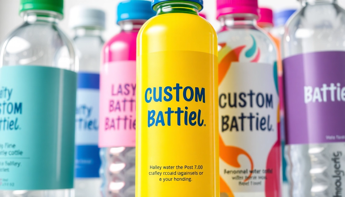 Mastering Custom Water Bottle Labels: Design, Materials, and Ideas to Elevate Your Brand
