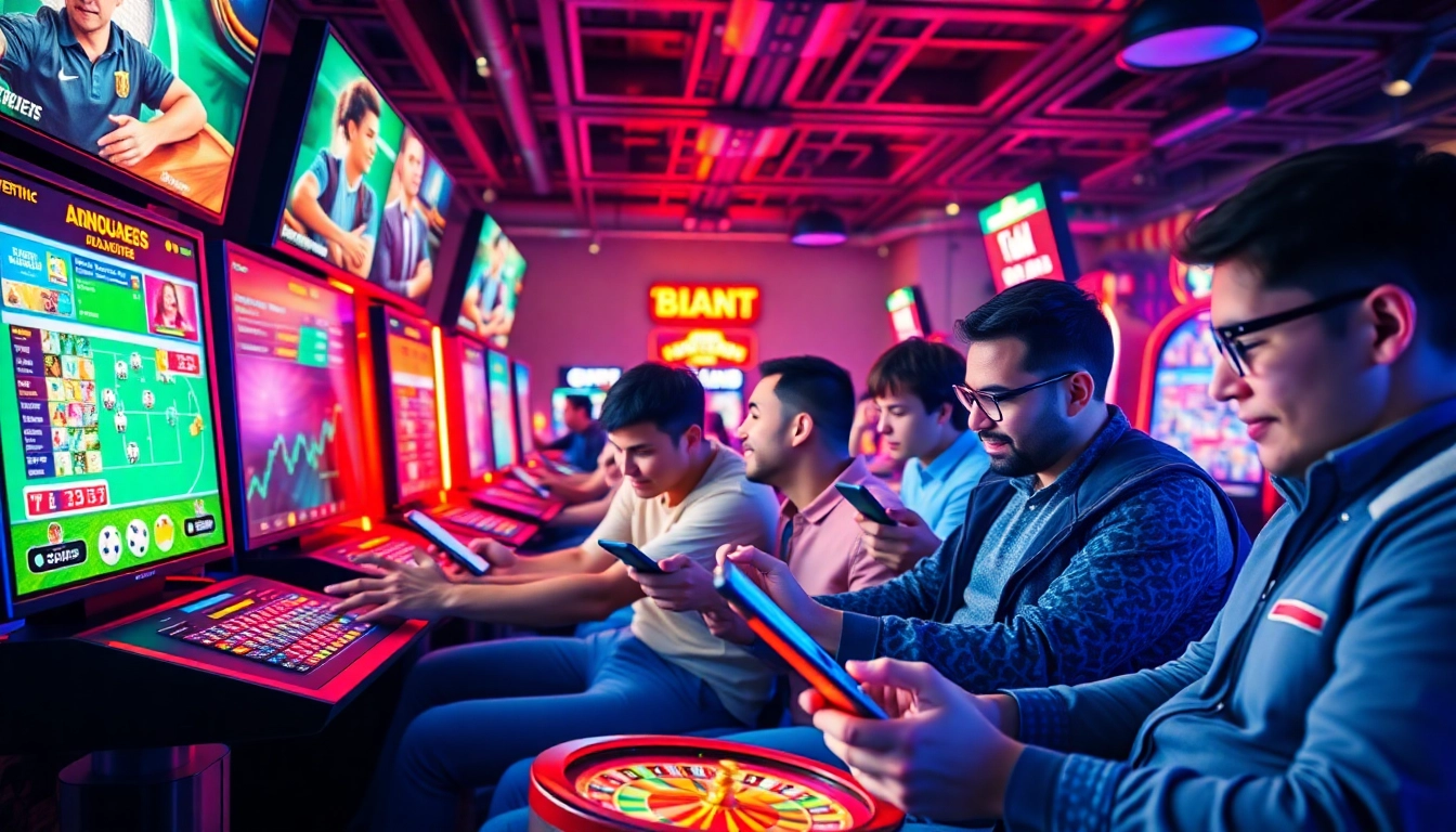 Laser247 platform in action showing seamless betting on live sports and casino games across devices with vibrant visuals for user engagement.