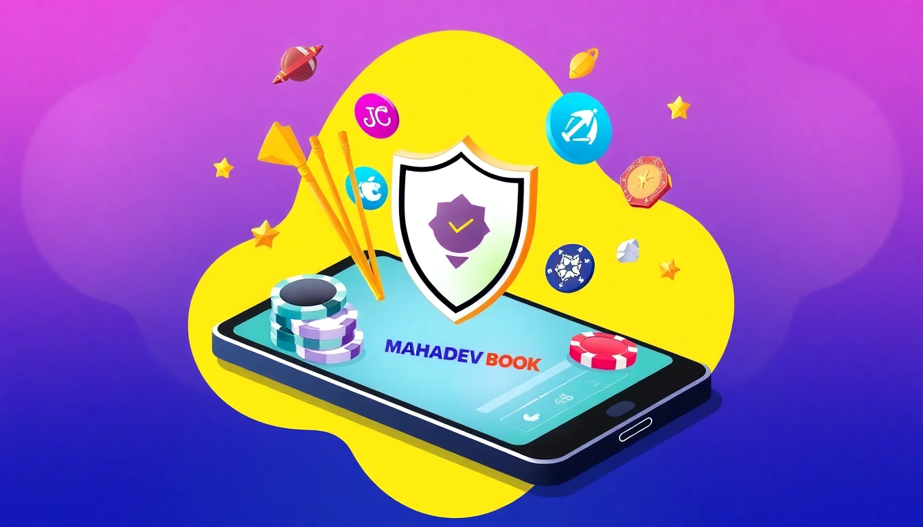 Mahadev Book Id creation process on a secure online betting platform, showing sign-up screens and sports icons for easy access.