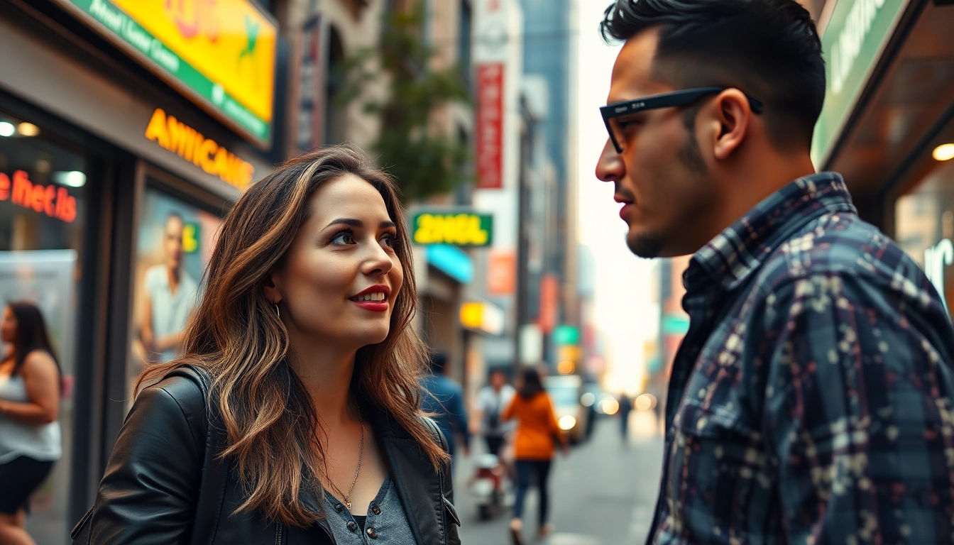 Informative thumbnail showing a woman in streetwear engaging in a candid conversation about